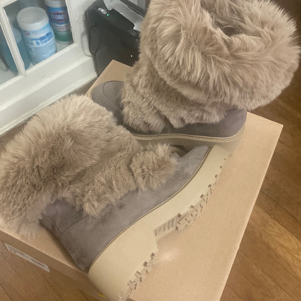 Faux Fur Boots